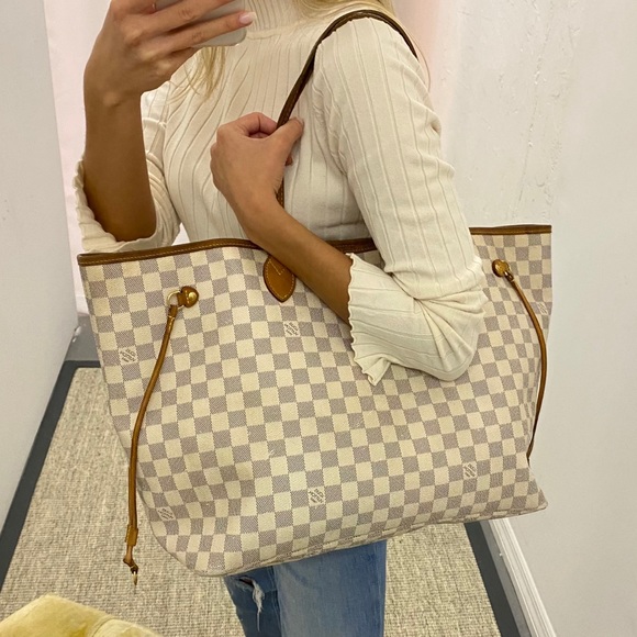 Louis Vuitton Handbags - Authentic Louis Vuitton Damier Azur Neverfull GM